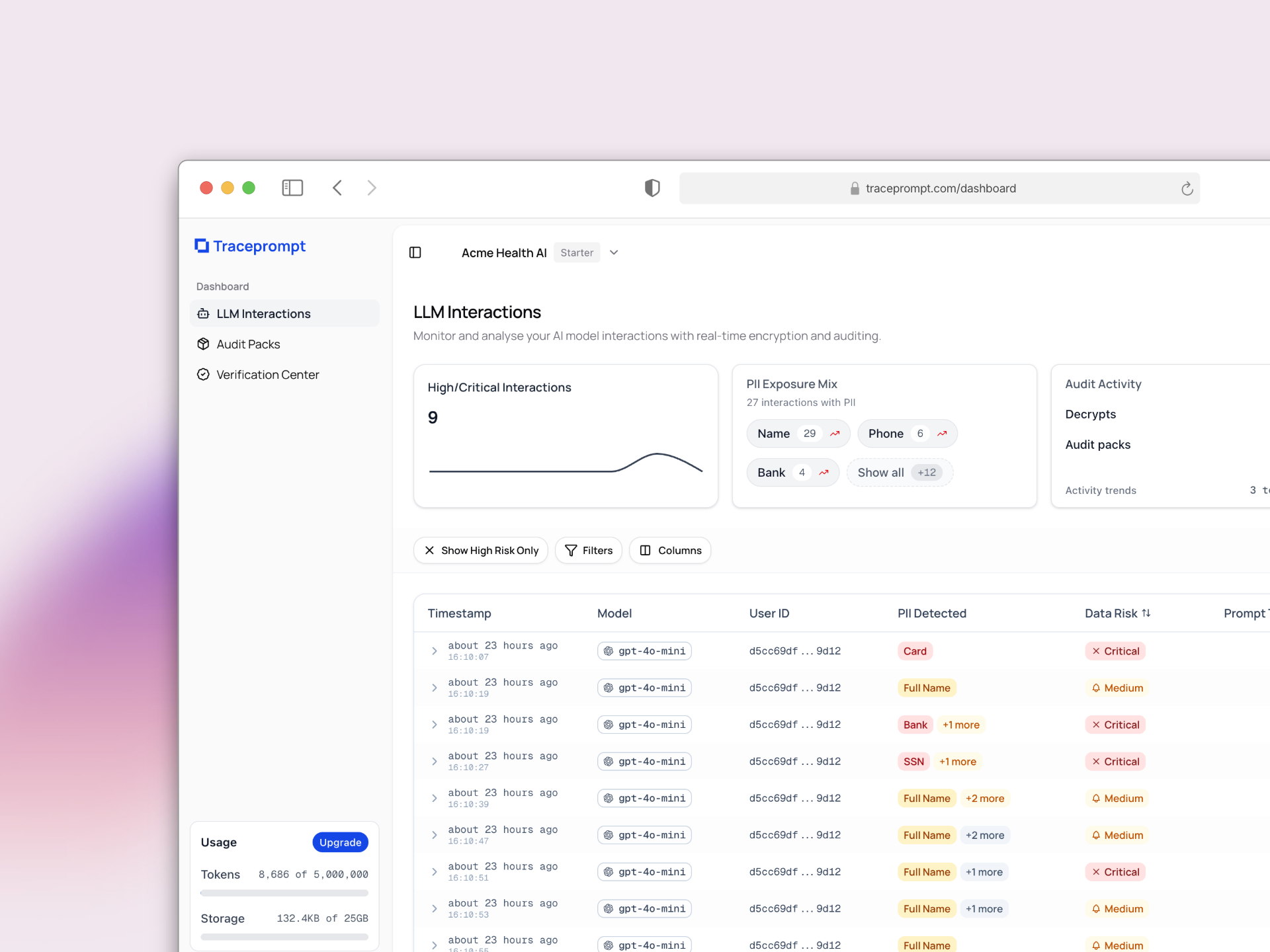 Traceprompt - Аудиторский защитник вашего ИИ.Пройти любой глобальный аудит медиа 2