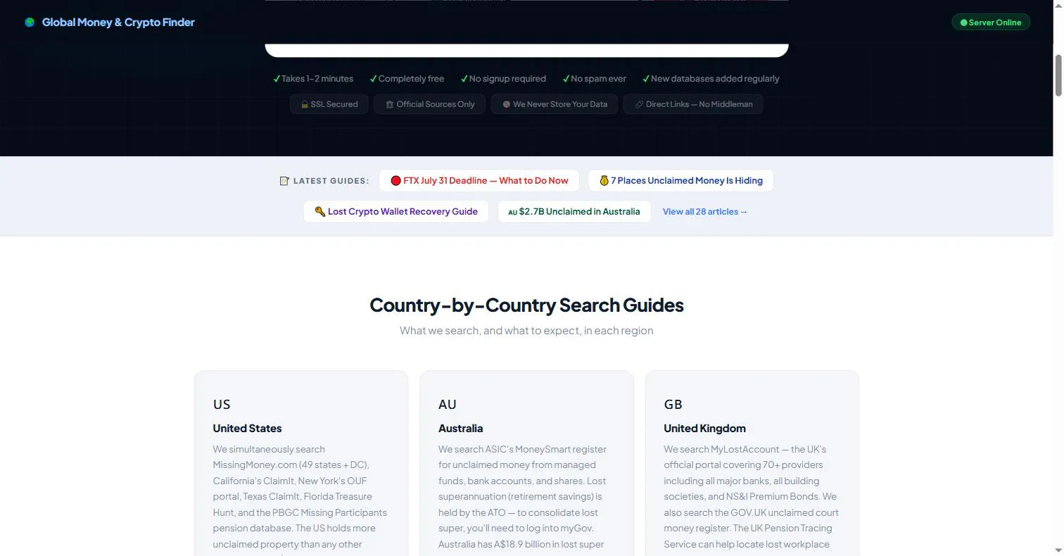 CryptoAndMoneySearch gallery image