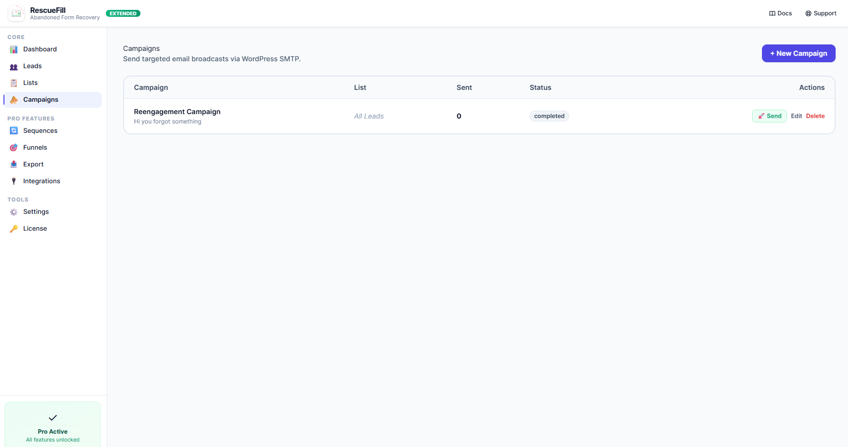 RescueFill – Recover Leads Instantly gallery image