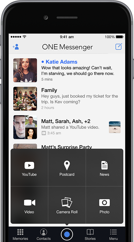 ONE Messenger gallery image