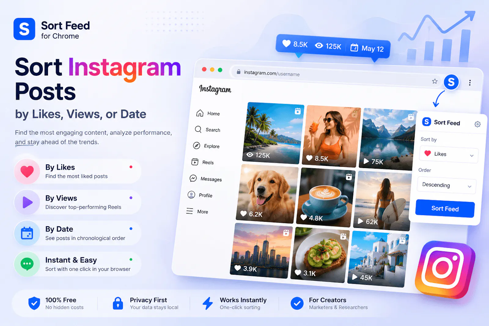 Sort Feed screenshot 1