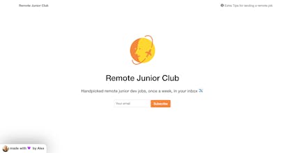 Remote Junior Club gallery image
