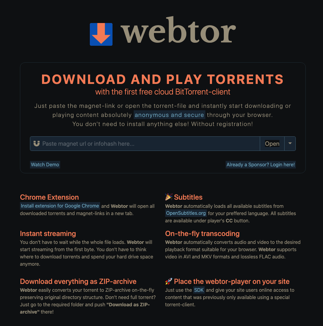 open torrent files free download