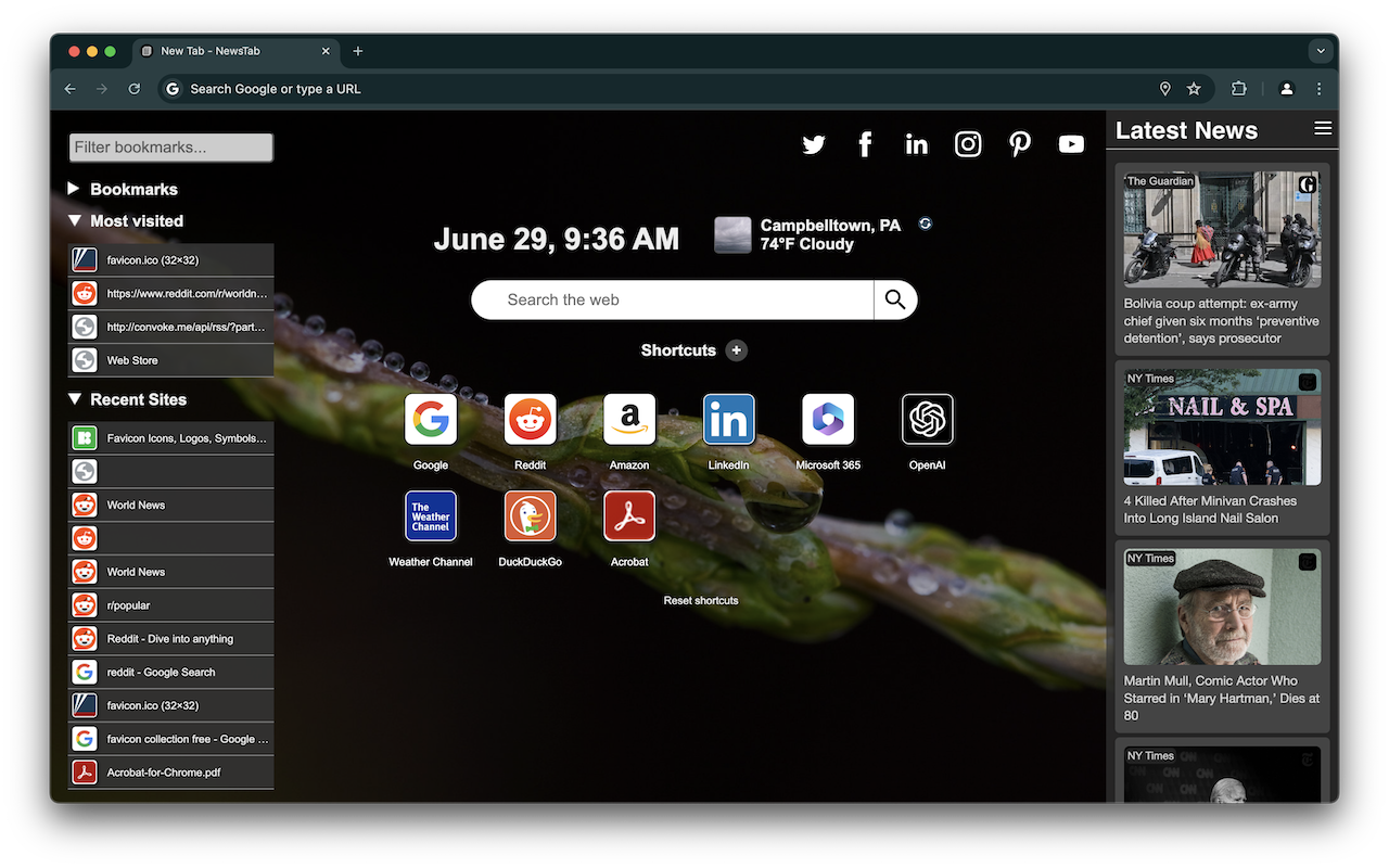 NewsTab: News on your New Tab media 6