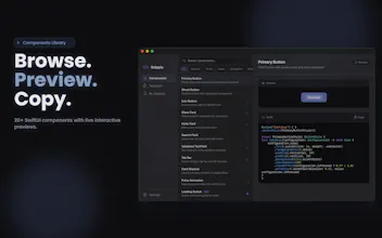 Snippio - Dev Components gallery image
