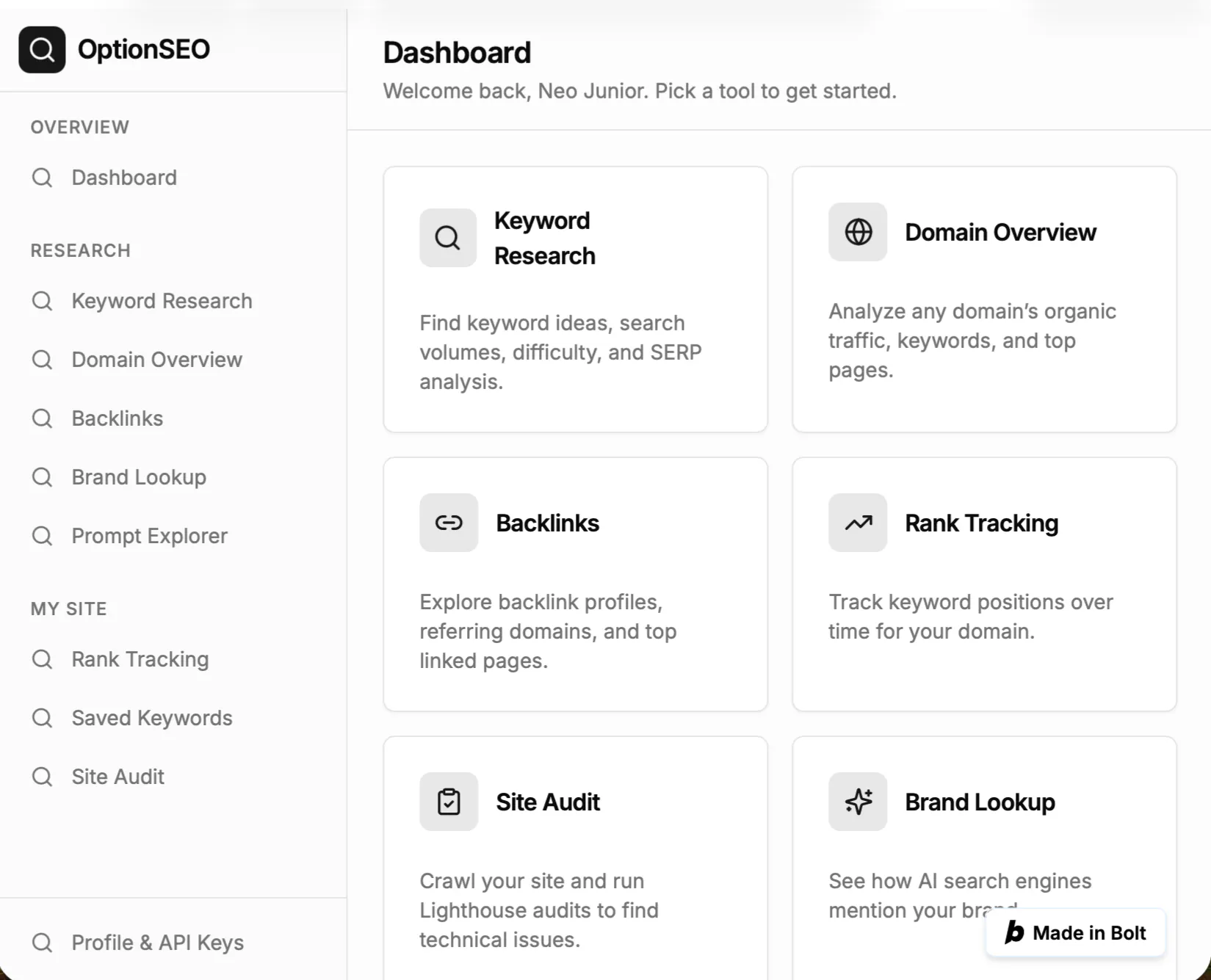OptionSEO gallery image