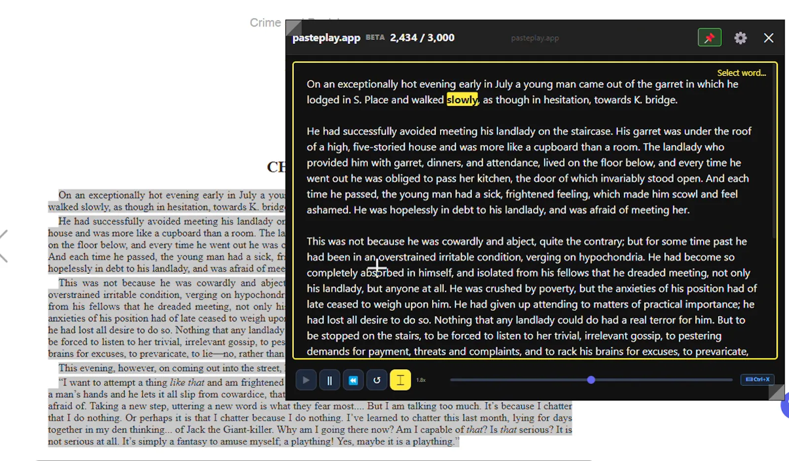PastePlay — Copy. Hotkey. Listen. TTS screenshot 2