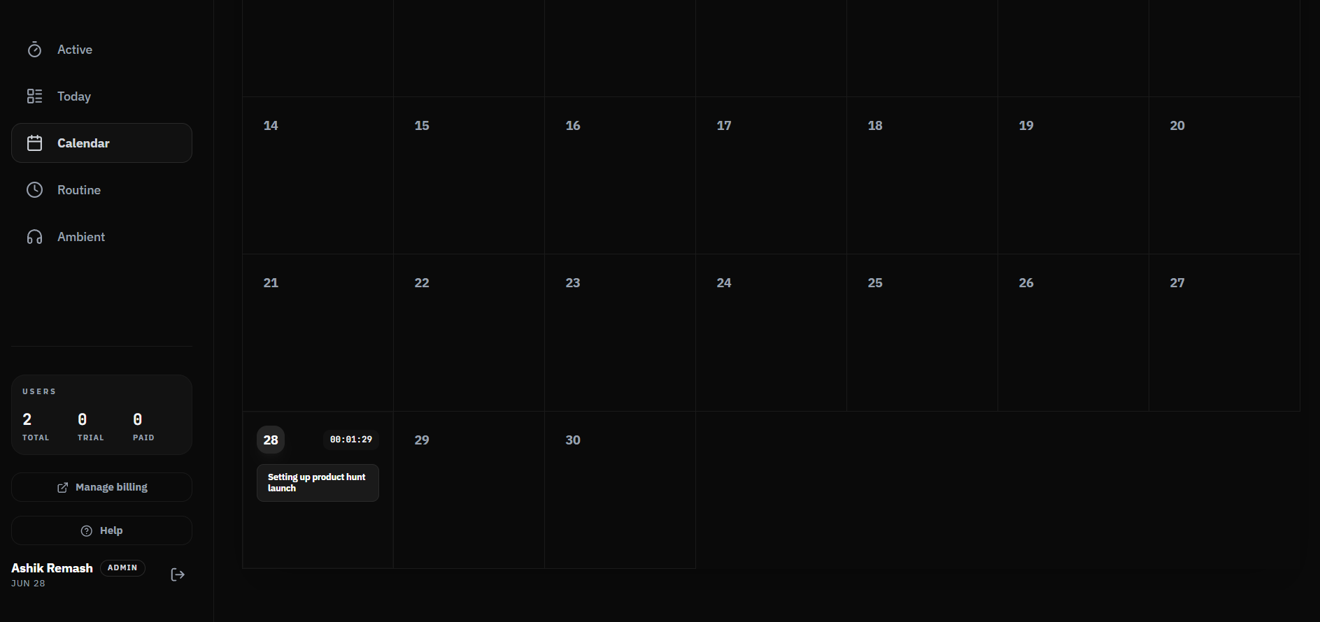 Ambient tracker gallery image