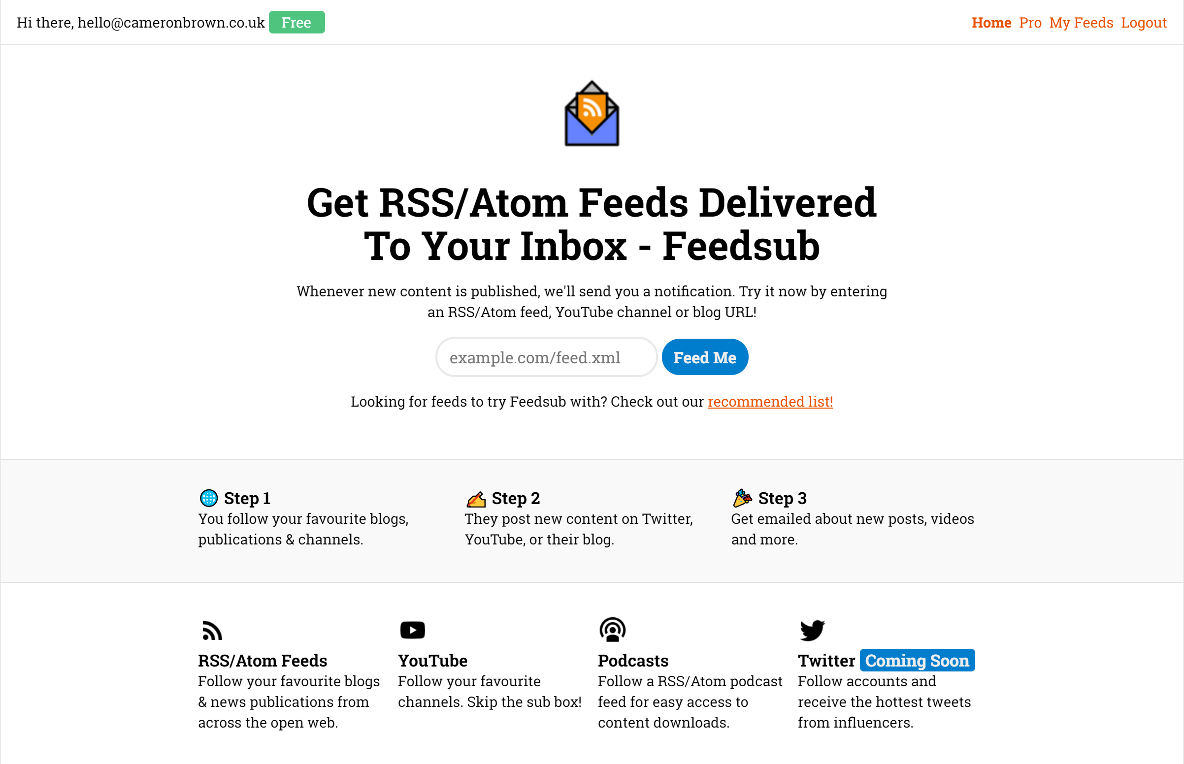 Feedsub gallery image