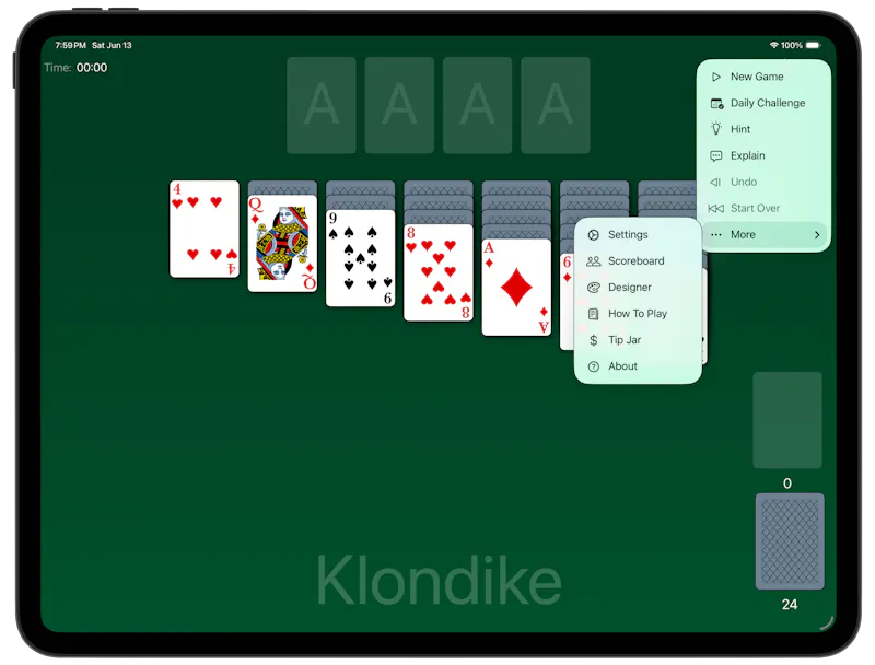 Fein Solitaire: 90+ Card Games screenshot 2