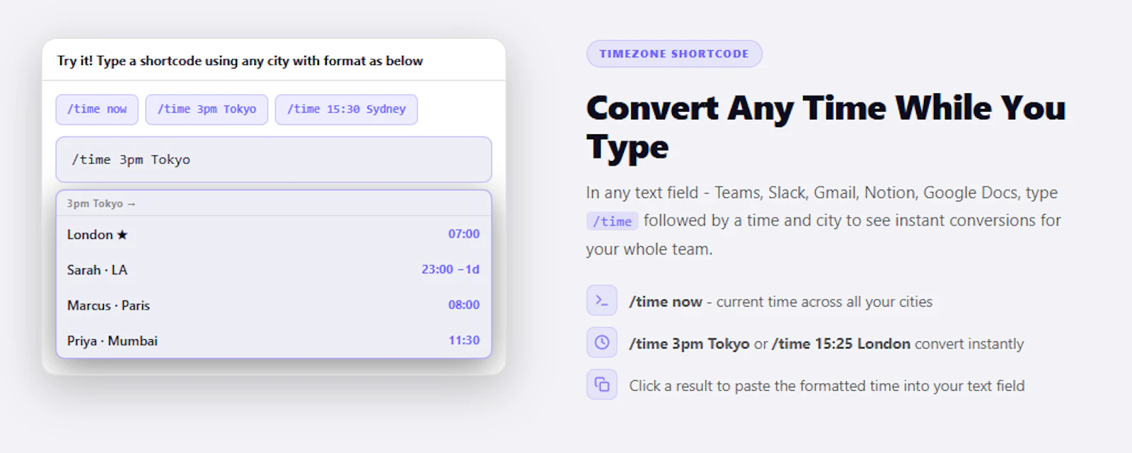 ClockinSync - Smart Timezone Extension screenshot 8
