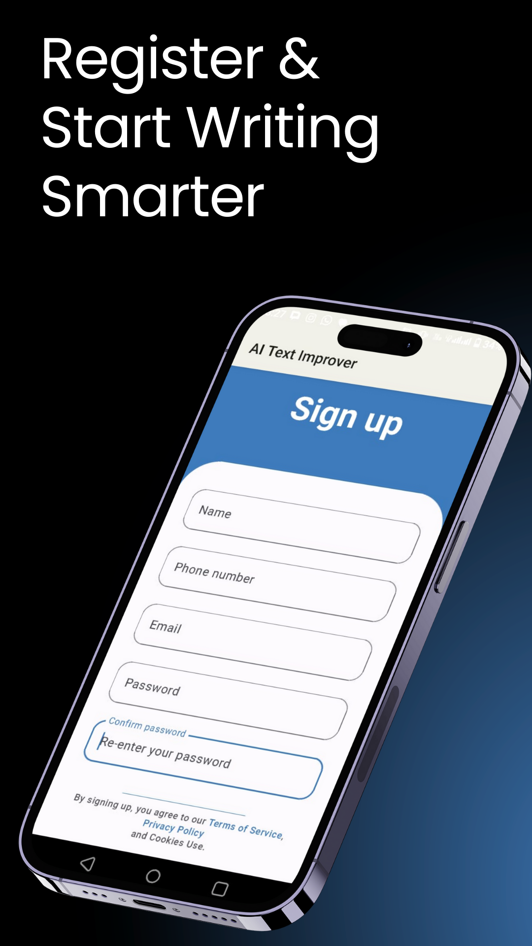 AI Text Improver: Write Smart gallery image