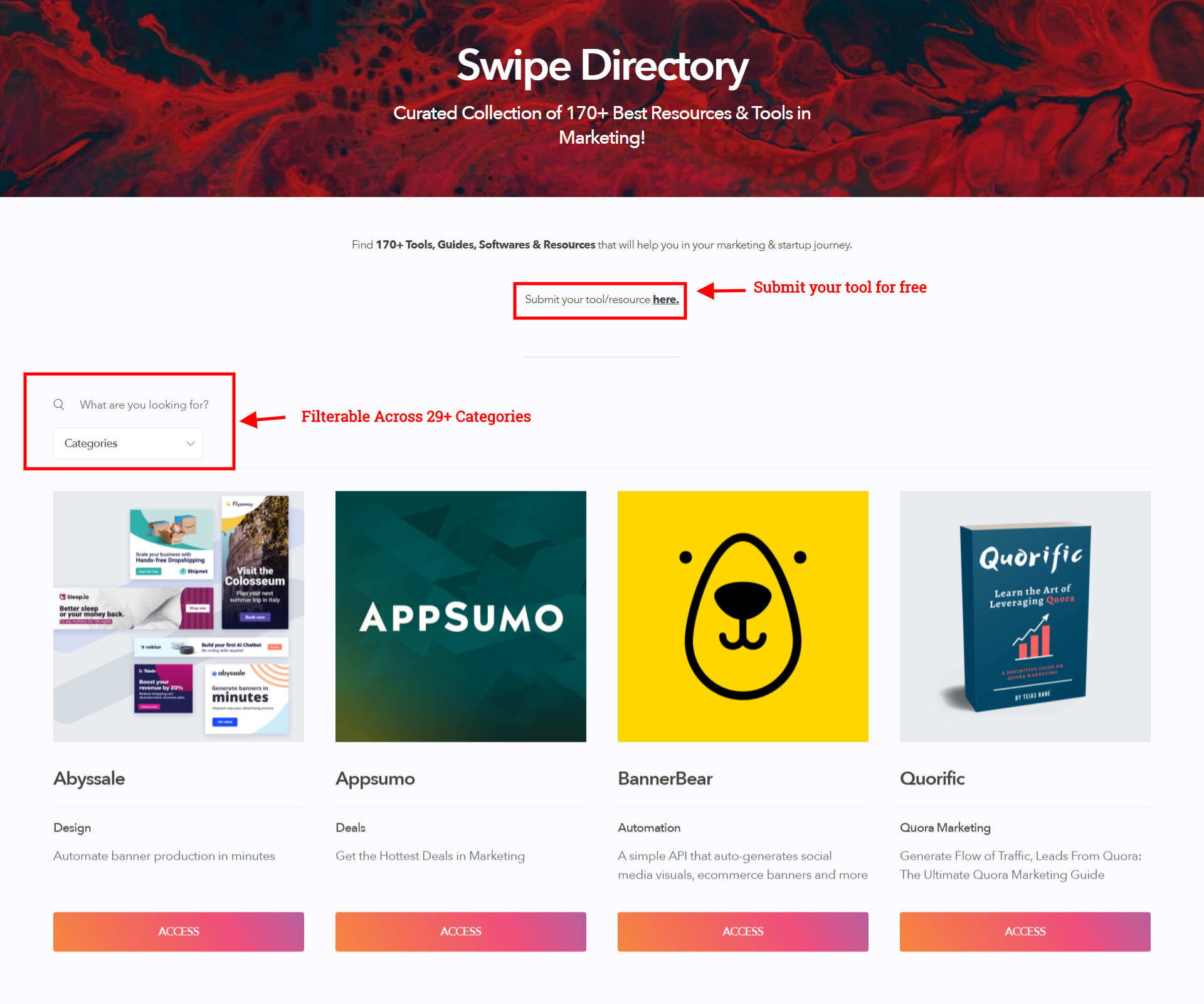 Swipe Directory gallery image
