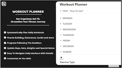 Workout Planner gallery image