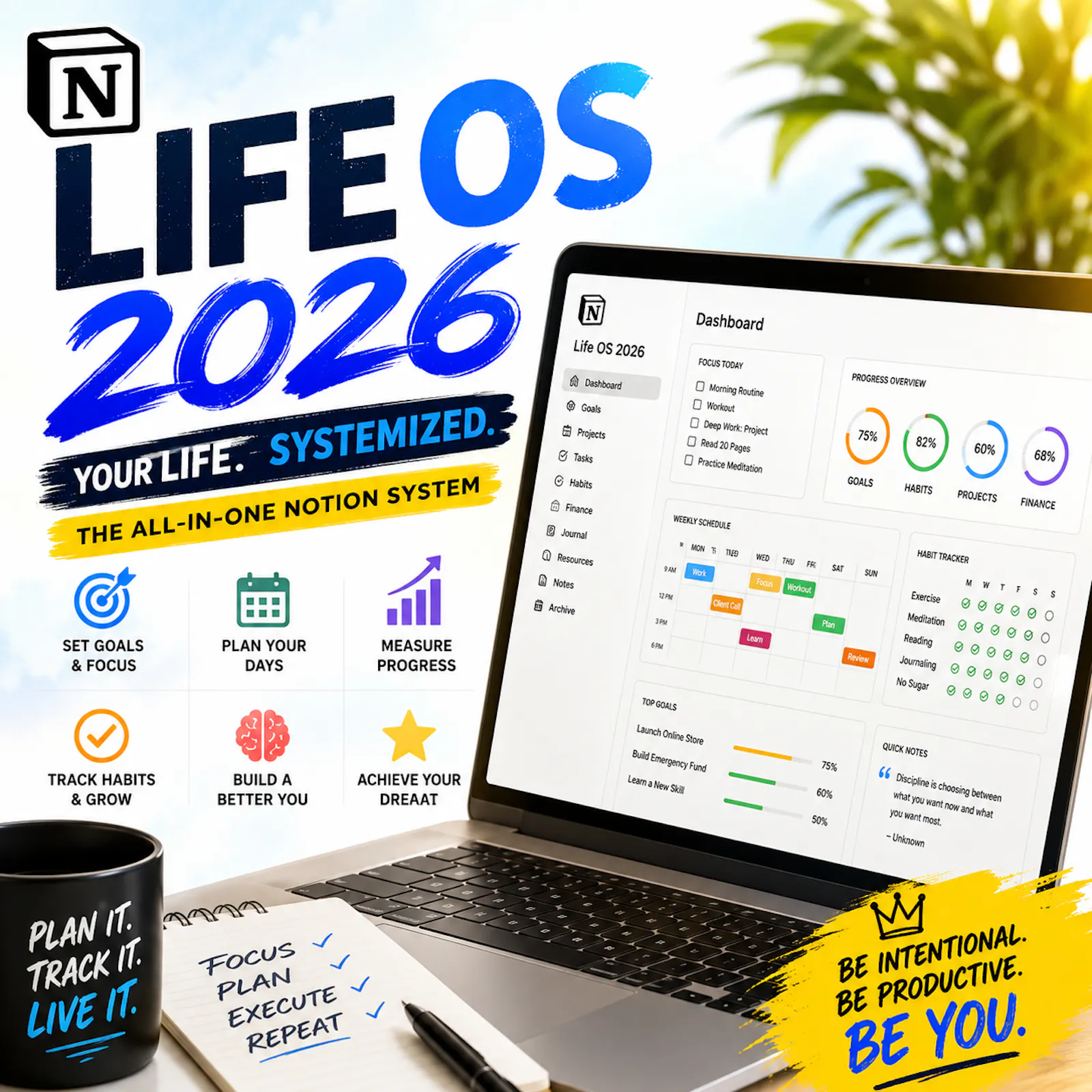 The Ultimate Notion Productivity System screenshot 1