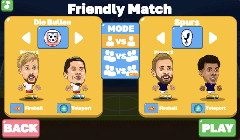 Football Legends Unblocked screenshot 3