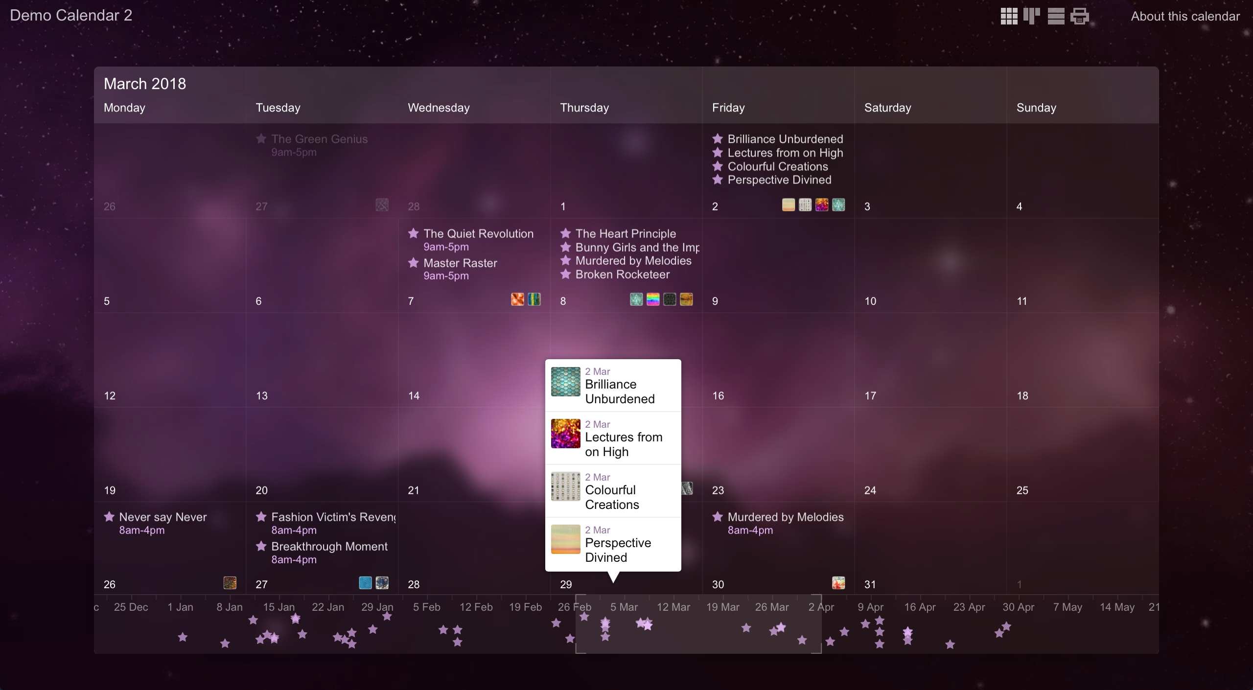 ChronoFlo Calendar gallery image