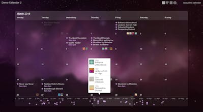 ChronoFlo Calendar gallery image