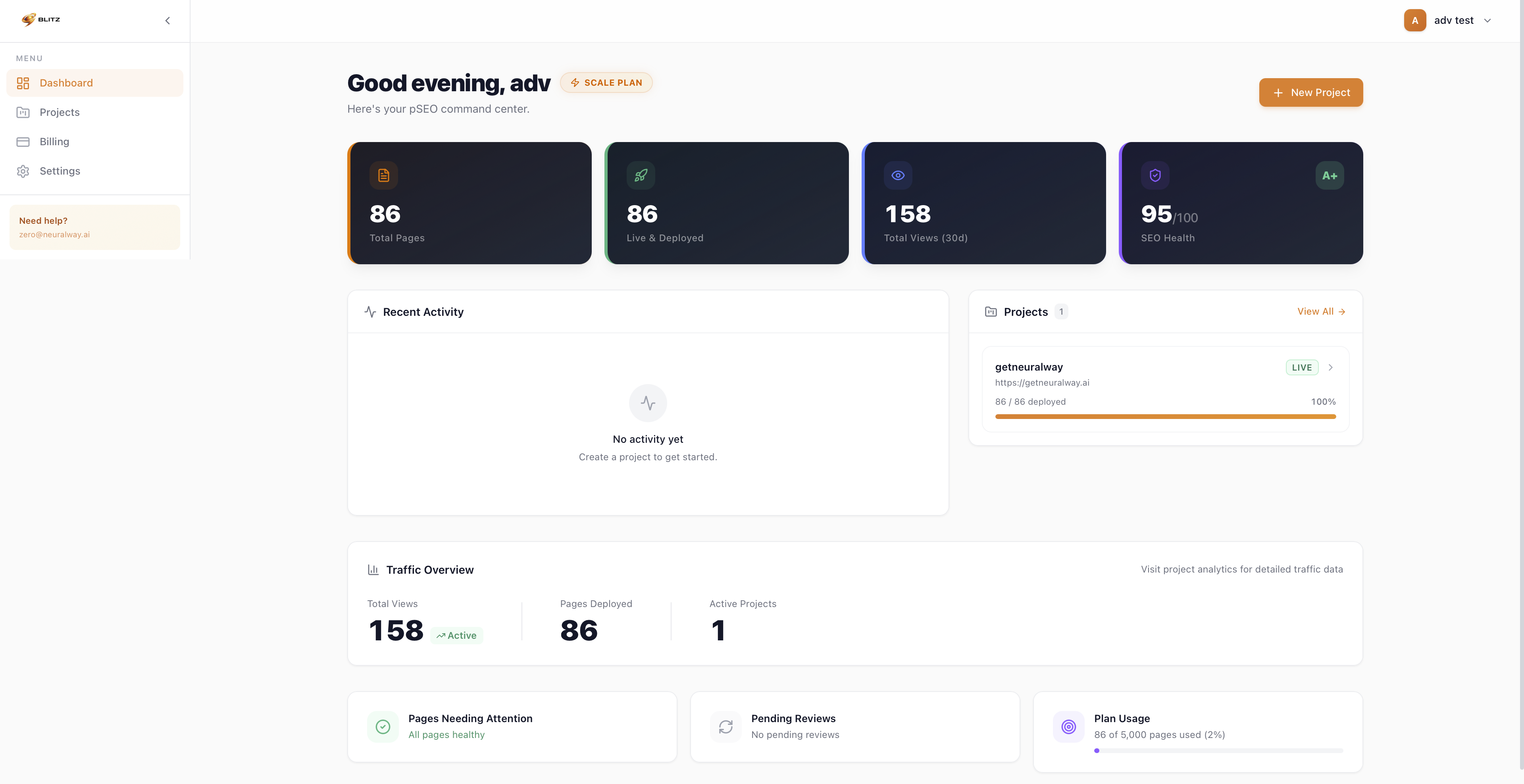 Blitz by neuralway.ai gallery image