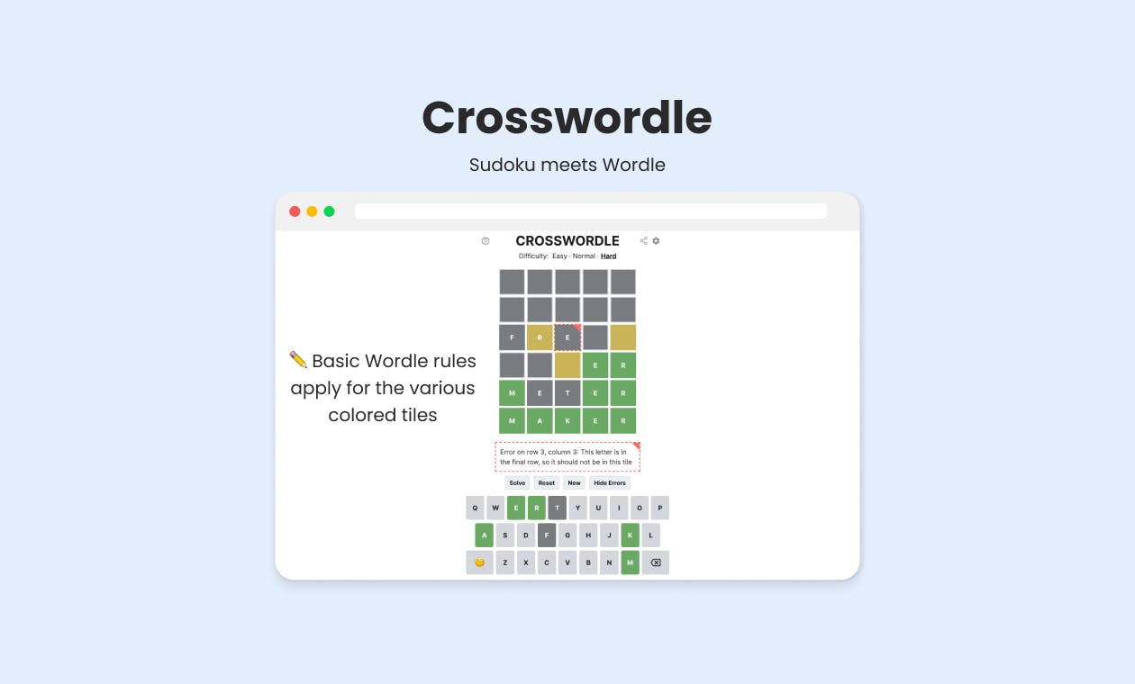 Crosswordle media 2
