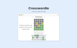 Crosswordle media 2
