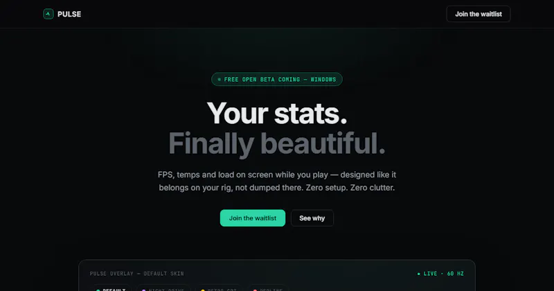 Pulse screenshot 1