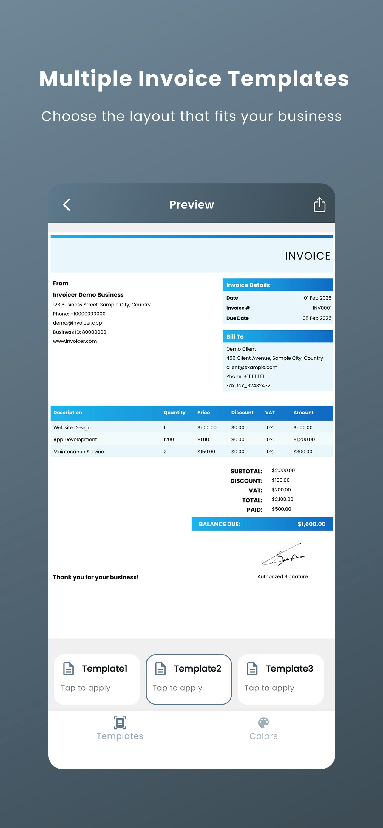 Invoice Maker - Invly gallery image