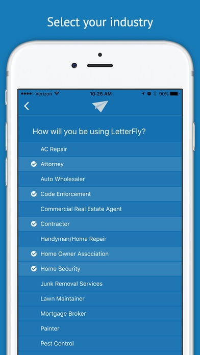 Letterfly iOS gallery image