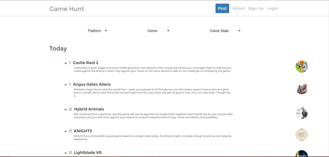 GameHunt gallery image