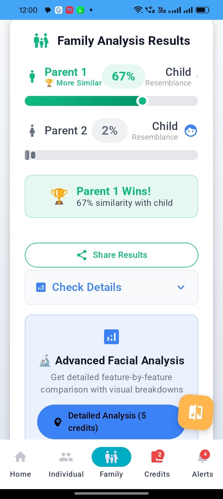 Kinscan - Screenshot 2 showing product features and functionality