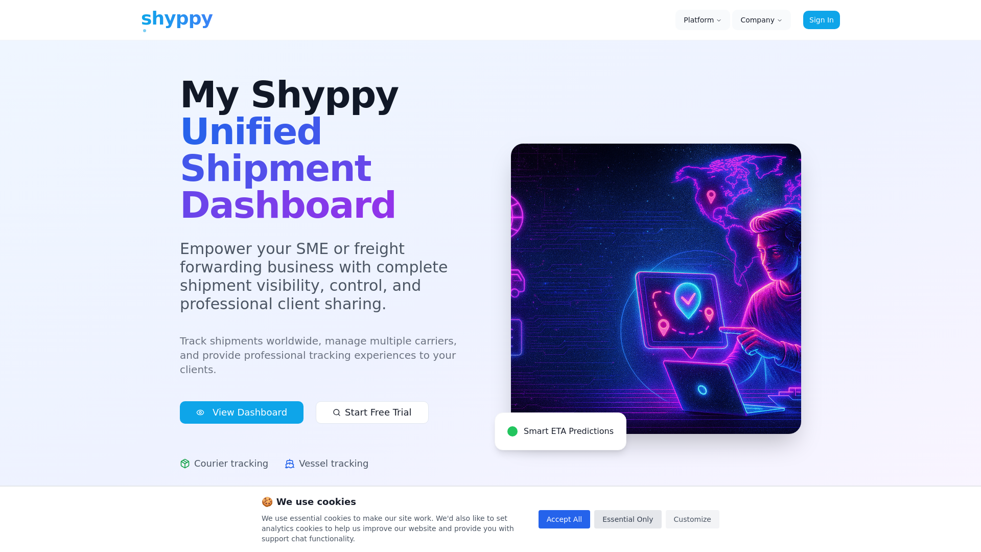 Shyppy - Freight visibility platform  media 1