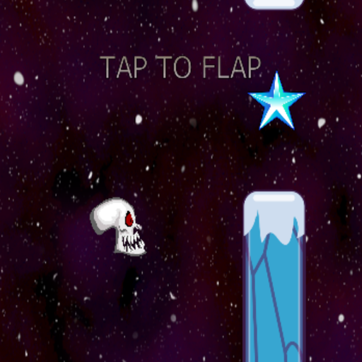 Flappy Skull in Space