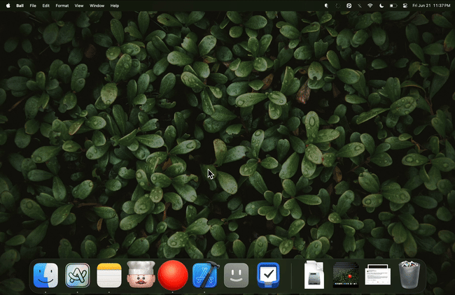 startuptile Ball-A bouncy ball for your Mac