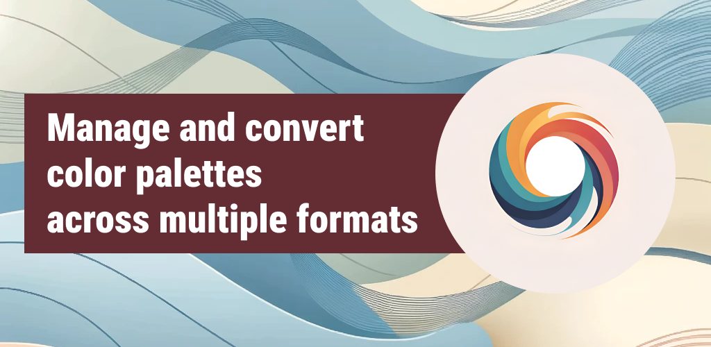 Convertidor de paleta universal - Administre y convierta paletas de colores en varios formatos. media 1