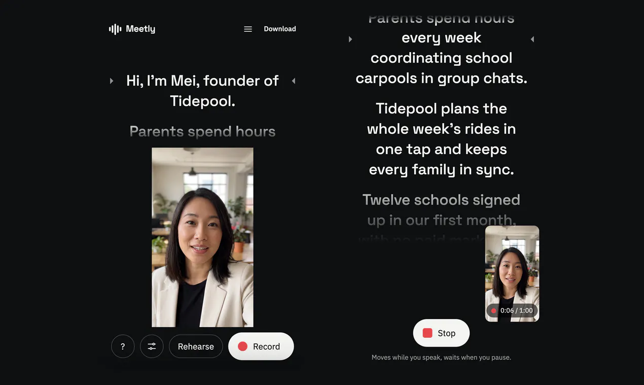 Meetly Teleprompter gallery image