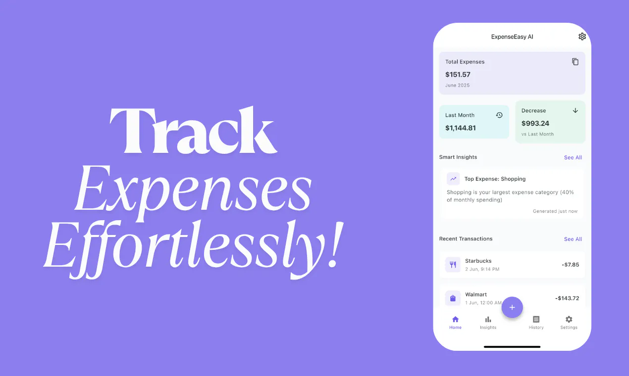Expense Easy: AI-Powered Expense Tracker gallery image
