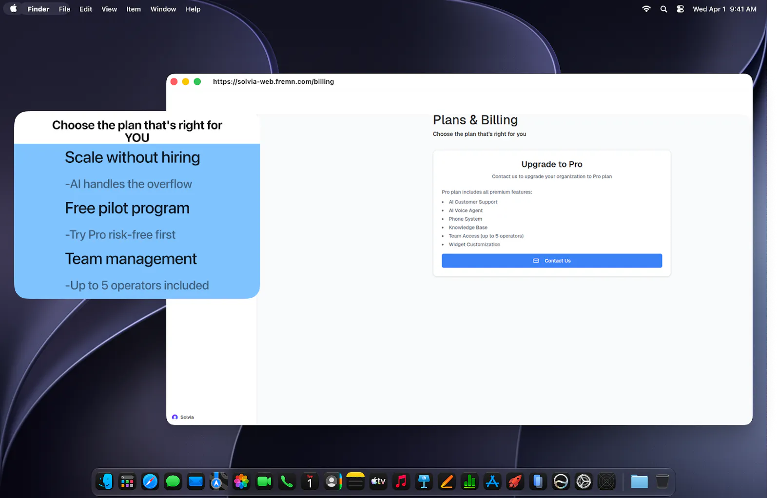 Solvia screenshot 8