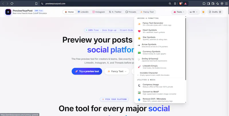 PreviewYourPost screenshot 2