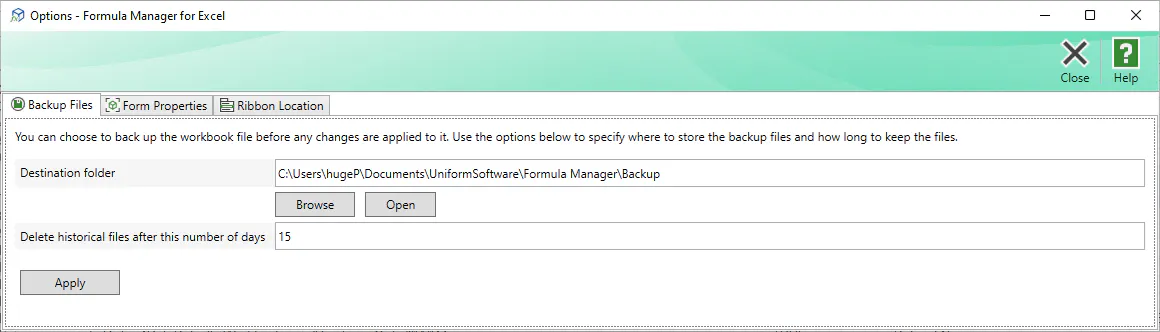 Formula Manager for Excel gallery image