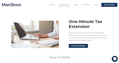 MainStreet: 1 Min Tax Extension gallery image