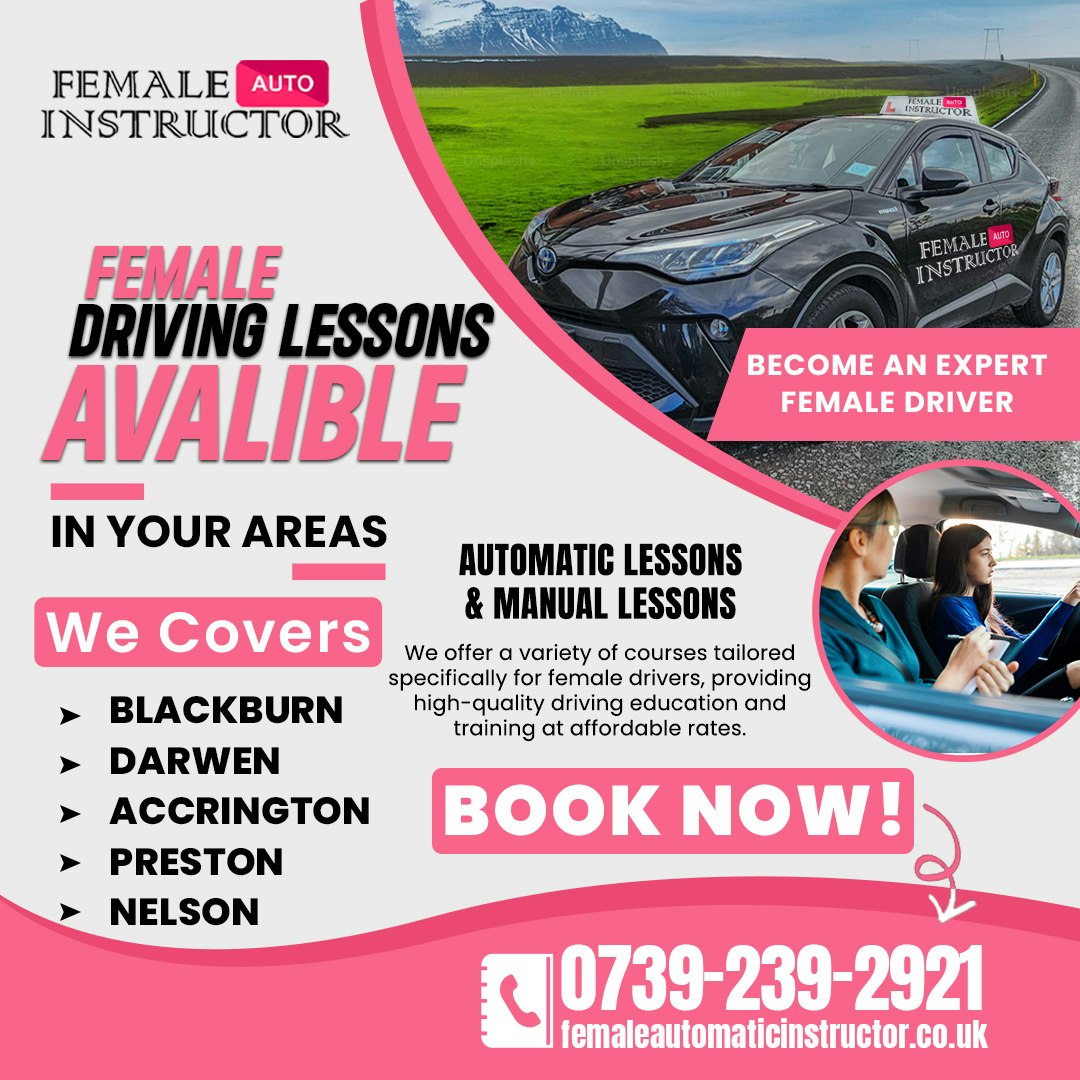 Female Automatic Instructor Blackburn gallery image
