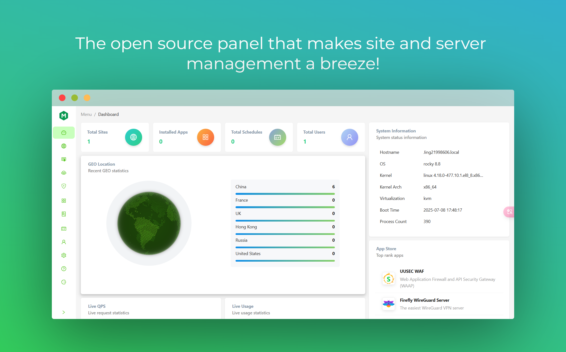 OpenResty Manager media 1