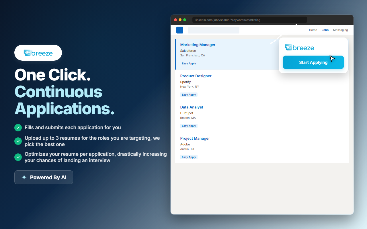 Breeze Apply gallery image