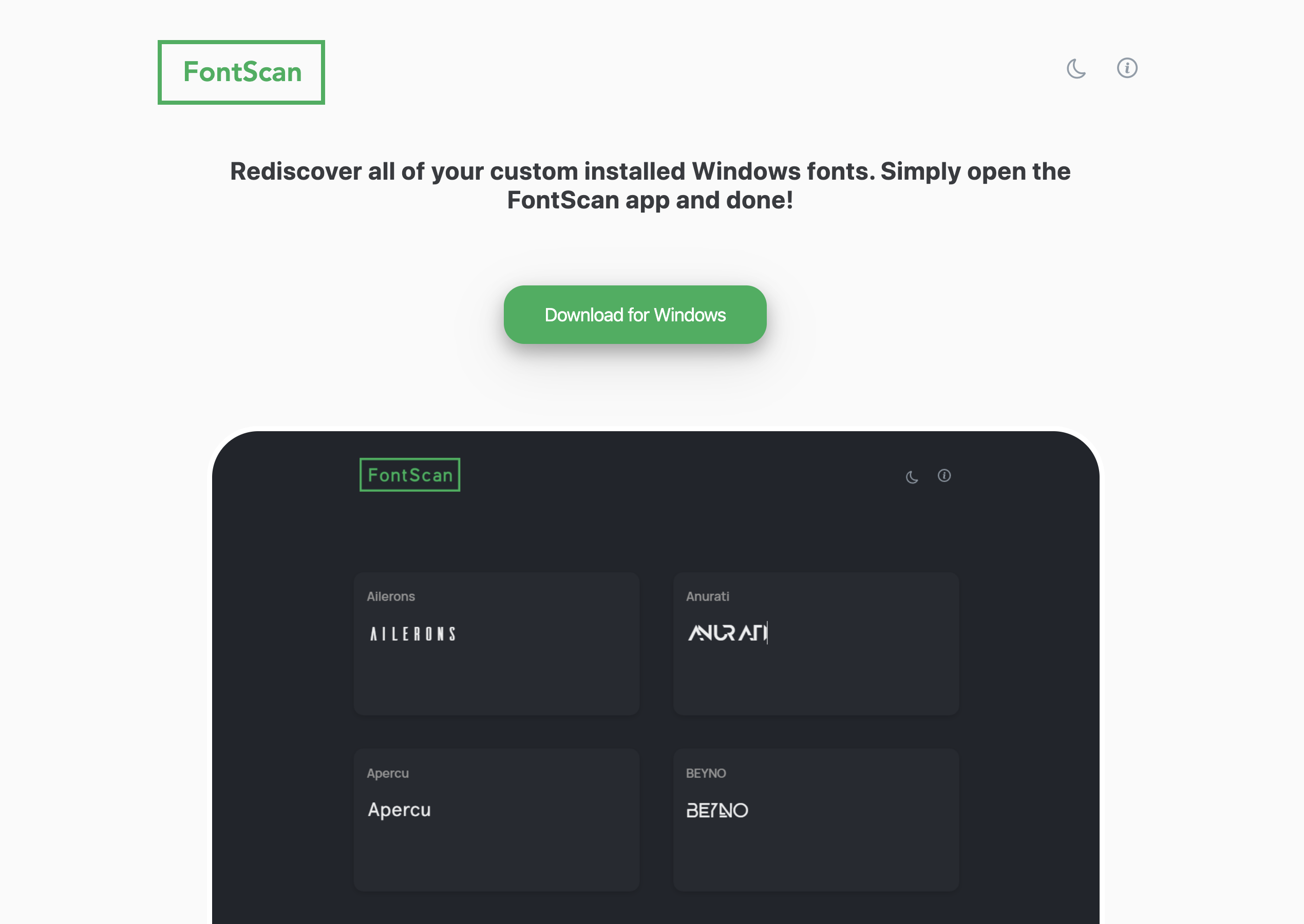 FontScan gallery image