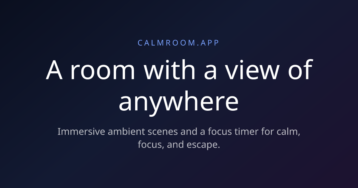 CalmRoom gallery image