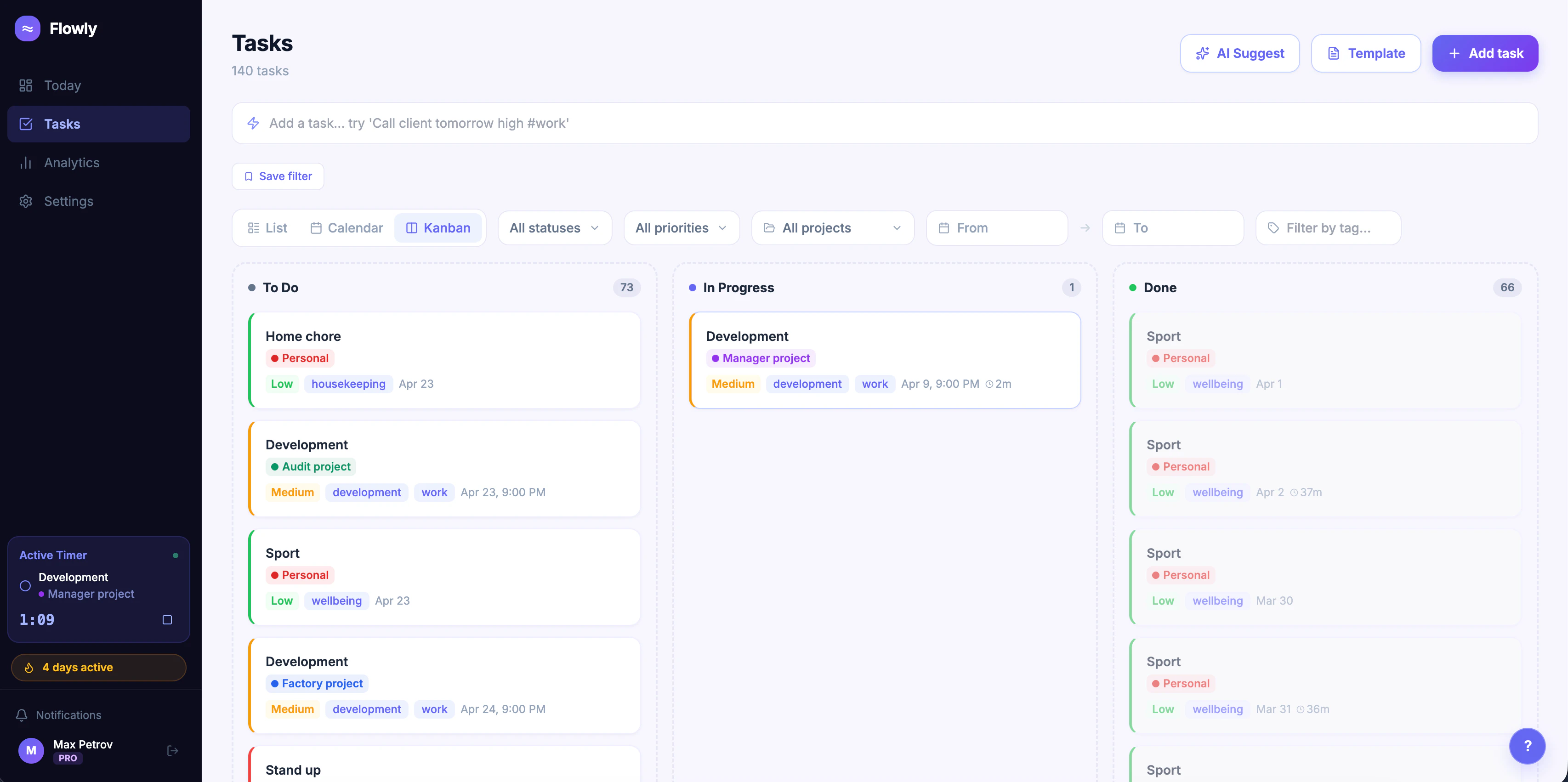 Flowly screenshot 4