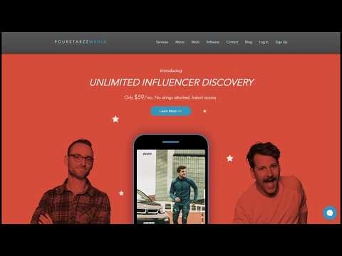 Fourstarzz Influencer Marketing Platform
