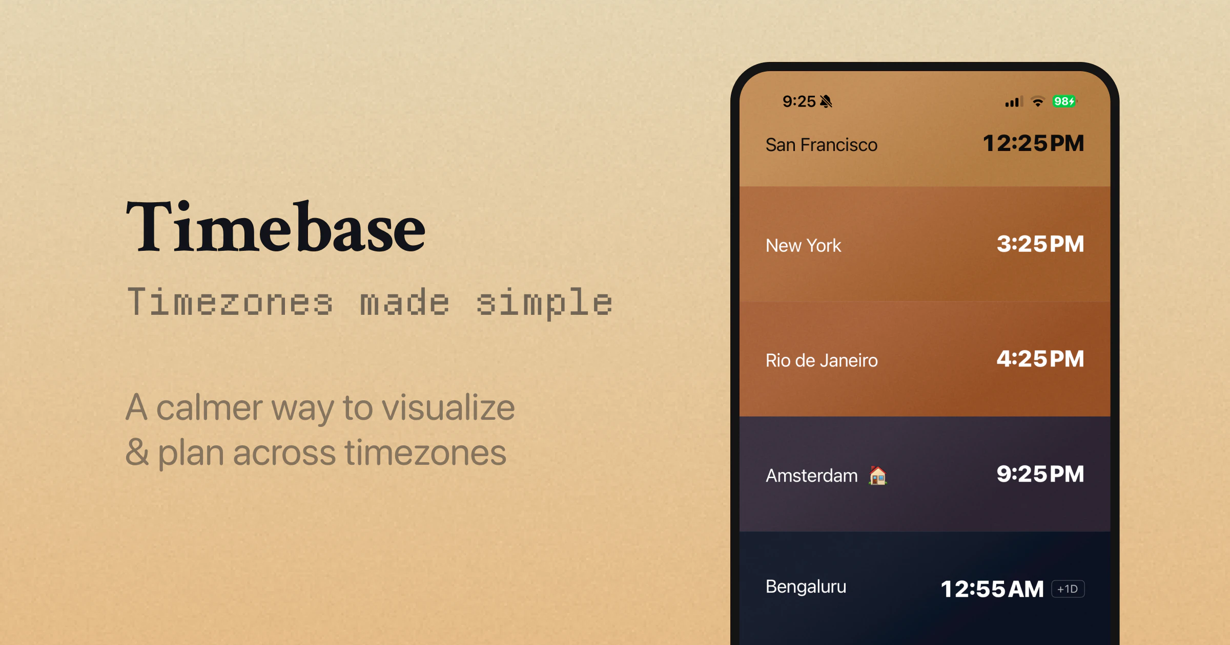 Timebase screenshot 1