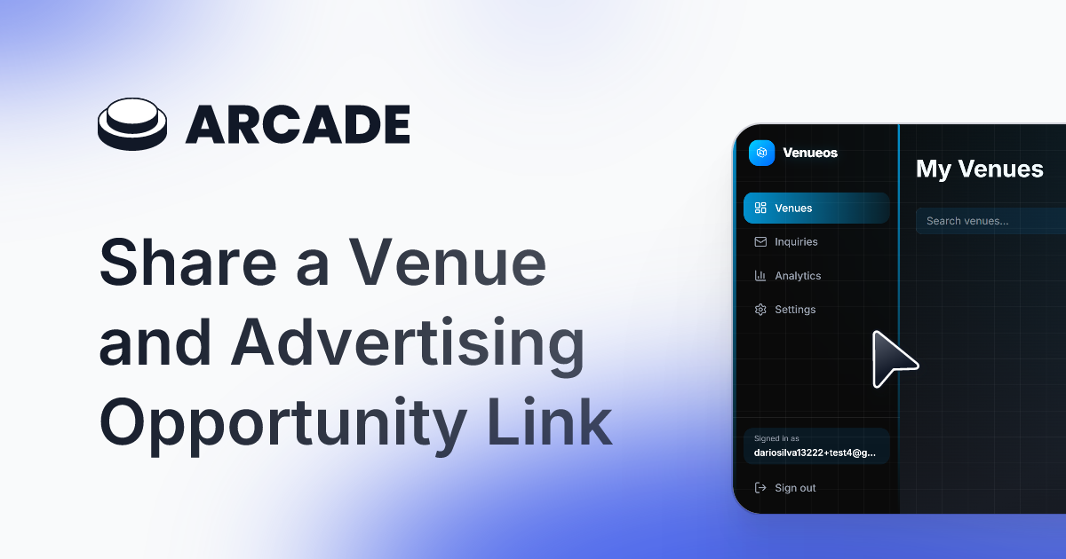 VenueOS gallery image