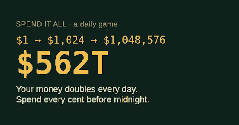 Spend It All screenshot 1